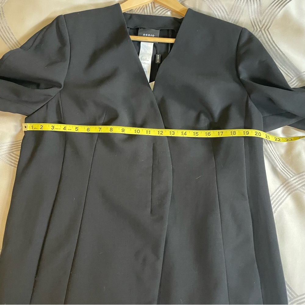 AKRIS {14} Jacket Black Salsa NWT - Picture 8 of 9